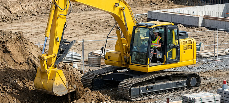 Excavatrice 25 t avec opérateur (Komatsu PC238)
